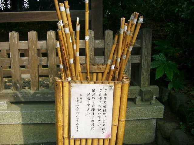大神神社（杖）／奈良
